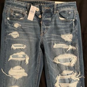 American Eagle ripped jeans